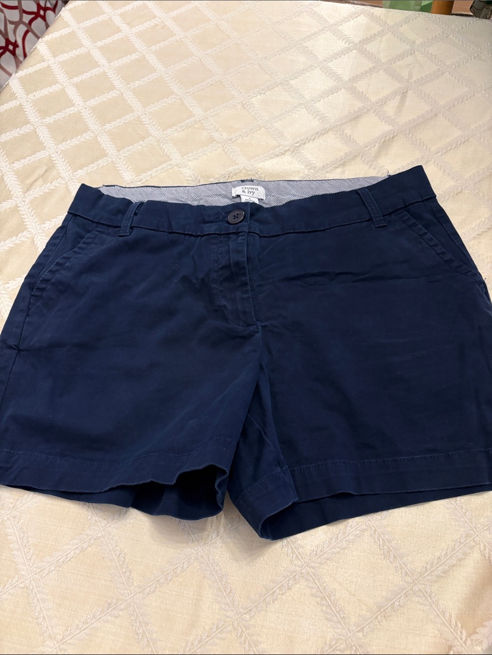 Crown&Ivy Caroline Cotton Blend Women's Shorts